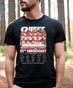 KC Chiefs 65th Anniversary 1959 2024 Shirt
