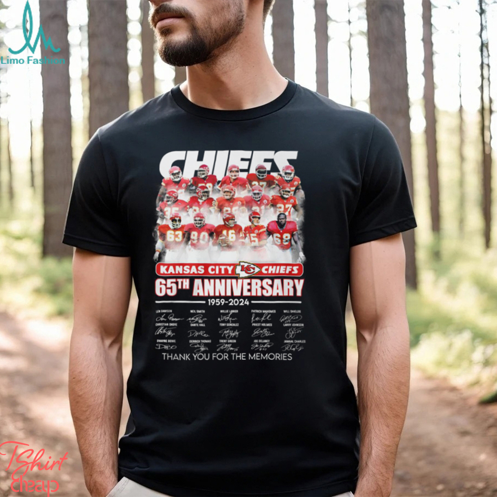 KC Chiefs 65th Anniversary 1959 2024 Shirt KC Chiefs 65th Anniversary 1959 2024 Shirt