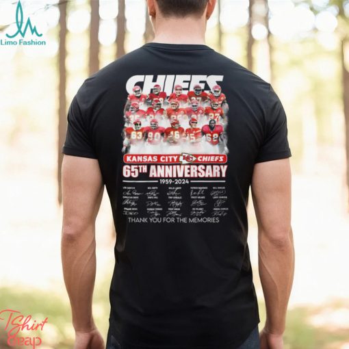 KC Chiefs 65th Anniversary 1959 2024 Shirt
