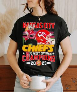 KC Wolf Mascot Kansas City Chiefs AFC West Division Champions 2023 Shirt