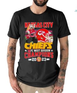 KC Wolf Mascot Kansas City Chiefs AFC West Division Champions 2023 Shirt