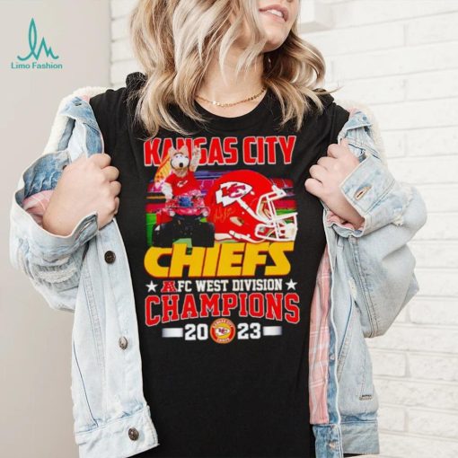 KC Wolf mascot Kansas City Chiefs AFC West Division Champions 2023 shirt