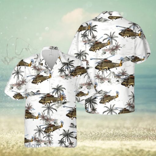 Kaman SH 2 Seasprite Hawaiian Shirt Tropical Beach