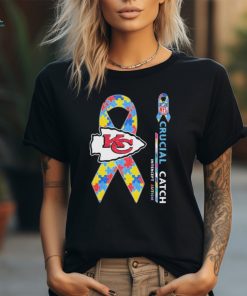 Kansas CIty Chiefs Super Bowl LVIII Crucial Catch Intercept Autism shirt