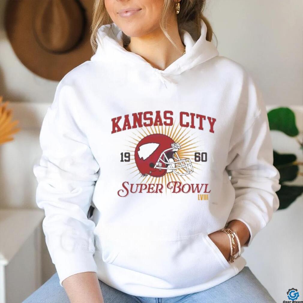 Kansas City 1960 Super Bowl LVII Helmet Shirt Kansas City 1960 Super Bowl LVII Helmet Shirt