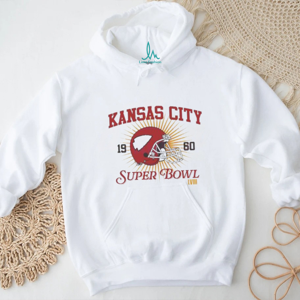 Kansas City 1960 Super Bowl LVII Helmet Shirt Kansas City 1960 Super Bowl LVII Helmet Shirt