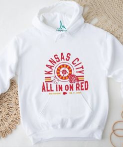 Kansas City All In On Red Big Sunday Shirt