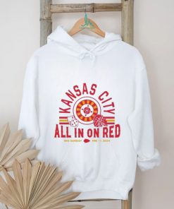 Kansas City All In On Red Big Sunday Shirt