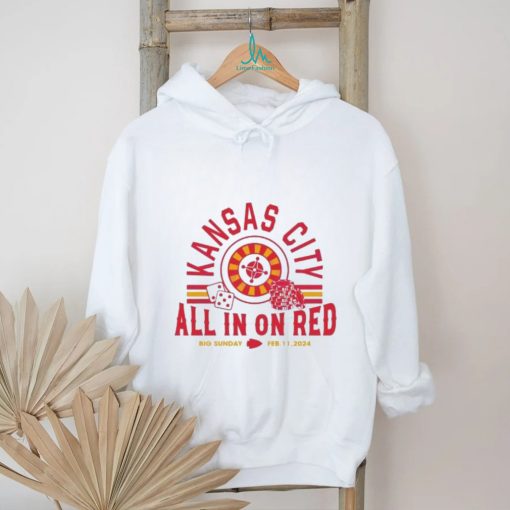 Kansas City All In On Red Big Sunday Shirt