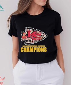 Kansas City Chiefs 2023 American Football Conference Champions Super Bowl LVIII Signatures Shirt