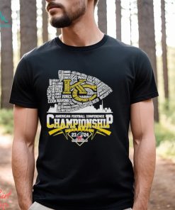 Kansas City Chiefs AFC Champions 2023 2024 Shirt