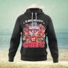 Wisconsin Badgers 3D All Over Print Zip Hoodie Gifts for NCAA Fans for Men And Women