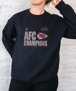 Kansas City Chiefs AFC Champions Locker Room Trophy T Shirt Nfl Super Bowl LVIII 2024