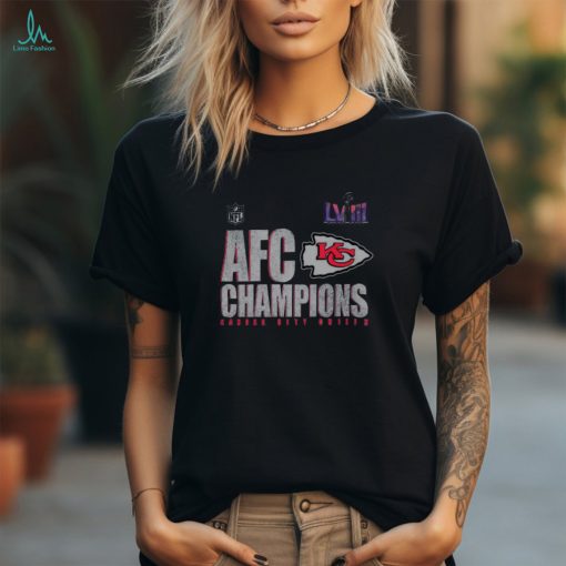 Kansas City Chiefs AFC Champions Locker Room Trophy T Shirt Nfl Super Bowl LVIII 2024
