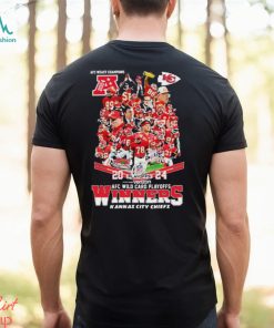 Kansas City Chiefs AFC West Champions 2024 Playoffs Winners Shirt