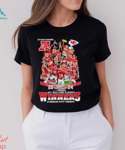 Kansas City Chiefs AFC West Champions 2024 Playoffs Winners Shirt