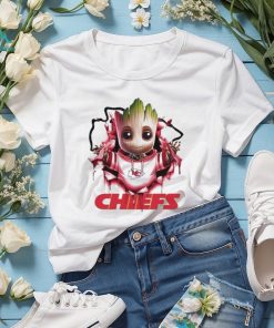 Kansas City Chiefs Baby Groot Blood Inside Me Shirt