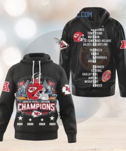 Kansas City Chiefs Back To Back AFC Champions 2024 Hoodie T Shirt Sweatshirt