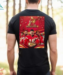 Kansas City Chiefs Back To Back AFC Championship Game Champions 2024 T Shirt