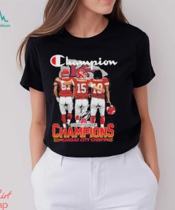 Kansas City Chiefs Champions Mahomes Kelce Pacheco T Shirt