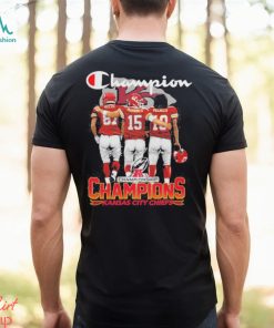 Kansas City Chiefs Champions Mahomes Kelce Pacheco T Shirt