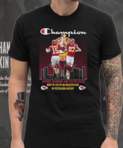 Kansas City Chiefs Champions Patrick Mahomes And Travis Kelce T Shirt, hoodie, sweater, long sleeve and tank top Kansas City Chiefs Champions Patrick Mahomes And Travis Kelce T Shirt