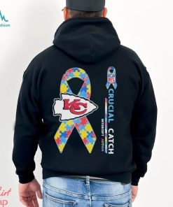 Kansas City Chiefs Crucial Catch Intercept Autism Shirt