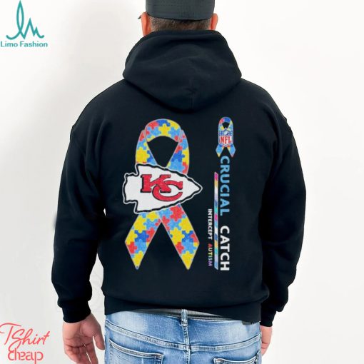 Kansas City Chiefs Crucial Catch Intercept Autism Shirt