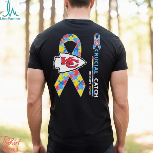 Kansas City Chiefs Crucial Catch Intercept Autism Shirt