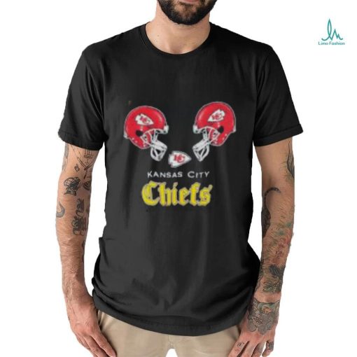 Kansas City Chiefs Face Off Black T Shirt
