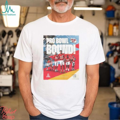 Kansas City Chiefs Five Chiefs Were Selected For NFL 2024 Pro Bowl Games Pro Bowl Bound Unisex T Shirt