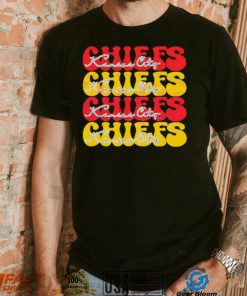 Kansas City Chiefs Football Bubble Red Yellow shirt