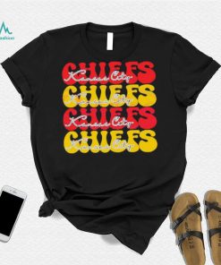 Kansas City Chiefs Football Bubble Red Yellow shirt