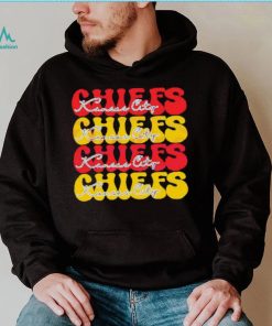 Kansas City Chiefs Football Bubble Red Yellow shirt