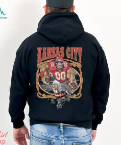 Kansas City Chiefs Football Player Mascot T Shirt