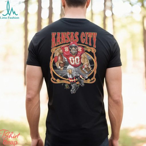 Kansas City Chiefs Football Player Mascot T Shirt