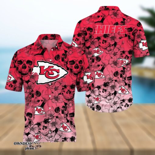 Kansas City Chiefs Hawaiian Season Aloha New Fashion Full Printed Shirt