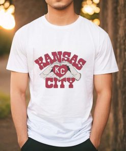Kansas City Chiefs Heart Hands T Shirt