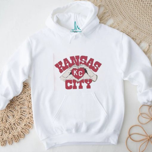 Kansas City Chiefs Heart Hands T Shirt