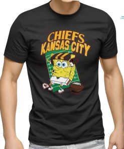 Kansas City Chiefs Homage Youth Super Bowl LVIII x Spongebob Squarepants Tri Blend T Shirt