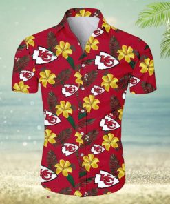 Kansas City Chiefs KCC Tropical Flower Hawaiian Shirt Gift For Fans NFL