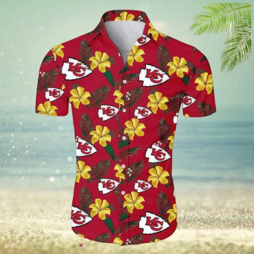 Kansas City Chiefs KCC Tropical Flower Hawaiian Shirt Gift For Fans NFL