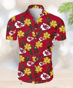 Kansas City Chiefs KCC Tropical Flower Hawaiian Shirt Gift For Fans NFL