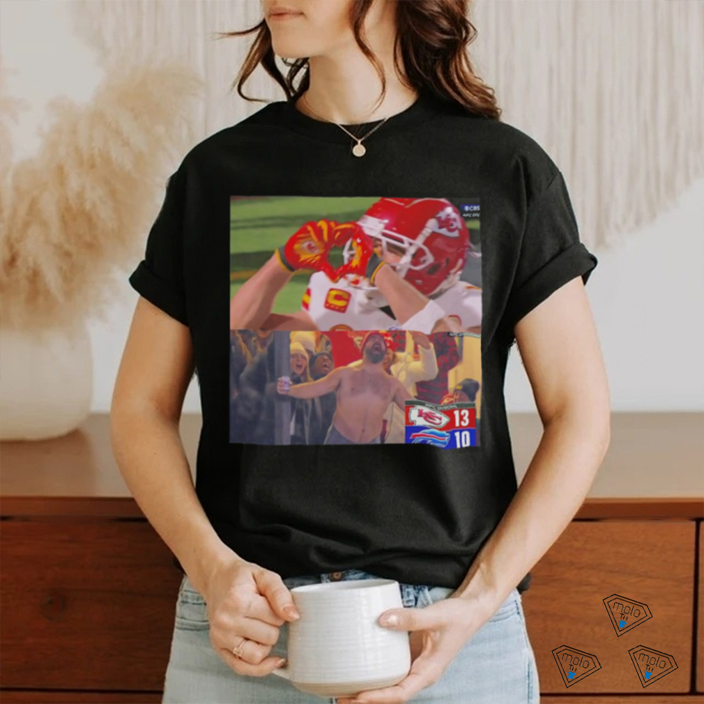 Kansas City Chiefs Kelce vibes in Buffalo shirt Kansas City Chiefs Kelce vibes in Buffalo shirt