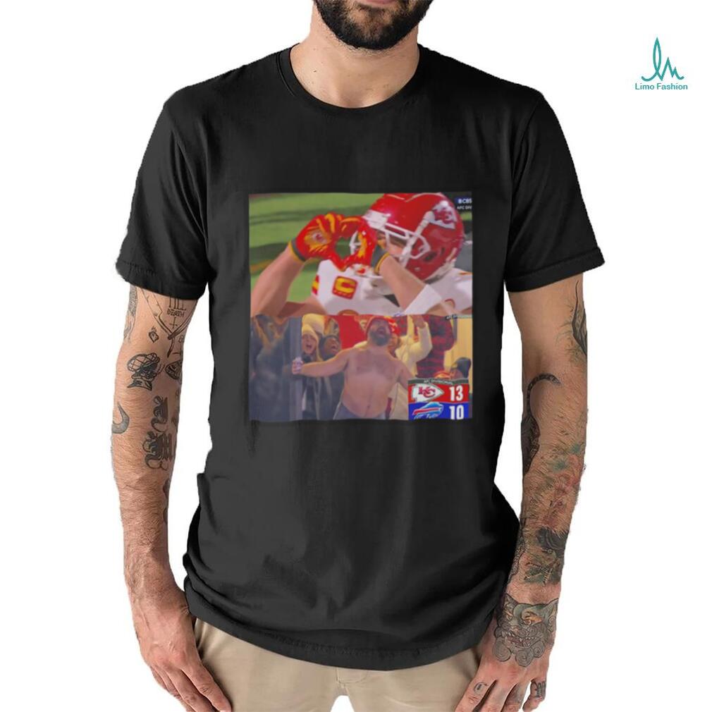 Kansas City Chiefs Kelce vibes in Buffalo shirt Kansas City Chiefs Kelce vibes in Buffalo shirt