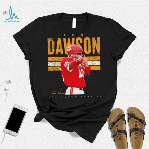 Kansas City Chiefs Len Dawson NFL super bowl LV shirt