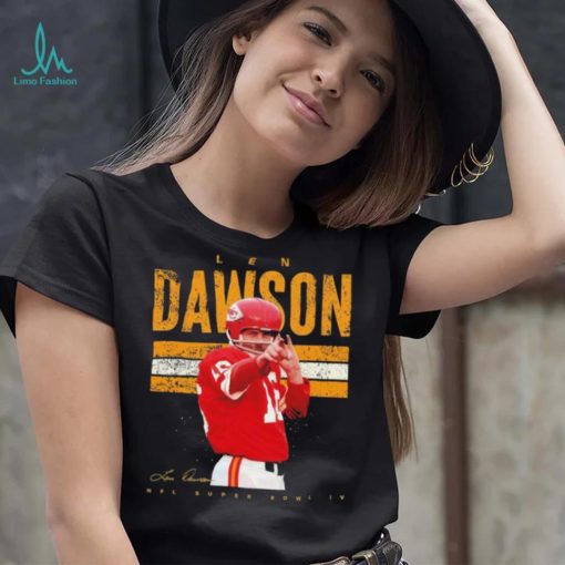 Kansas City Chiefs Len Dawson NFL super bowl LV shirt