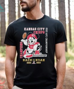 Kansas City Chiefs Mickey 2023 AFC Championship Back to Back 2022 2023 Champions Shirt