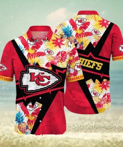 Kansas City Chiefs NFL Flower Summer Football Full Printed Hawaiian Shirt