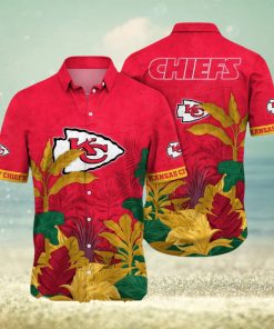 Kansas City Chiefs NFL Flower Summer Football Full Printed Unisex Hawaiian Shirt